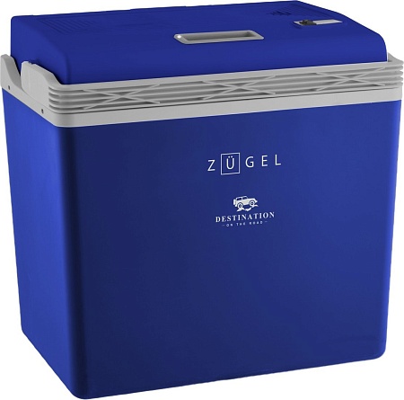 Термоэлектрический автохолодильник ZUGEL ZCR301D 30л (синий)