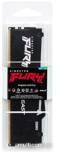 Оперативная память Kingston FURY Beast RGB 2x32ГБ DDR5 6400 МГц KF564C32BBAK2-64
