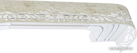 Карнизы для штор Legrand Лиана (2.4 м, айвори)