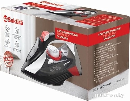Утюг Sakura SA-3067CBR