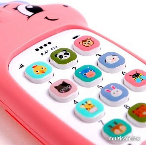 Развивающая игрушка Zabiaka Любимый единорог 7319087 (розовый)