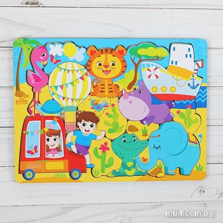 Мозаика/пазл Лесная мастерская Джунгли зовут с предсказанием 9617533