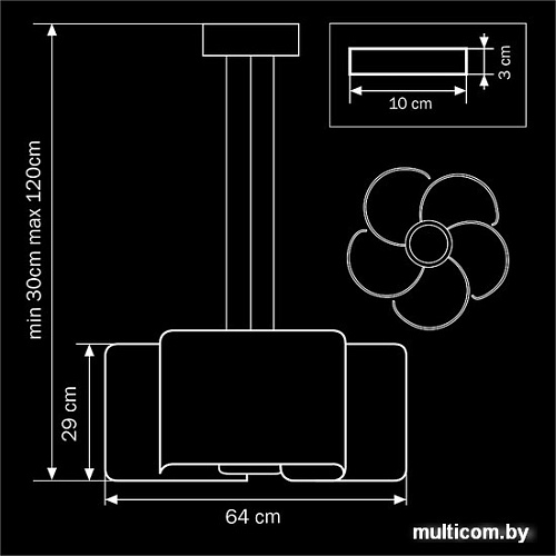 Люстра Lightstar 811150