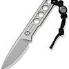 Нож Civivi Fixed Blade Circulus 10Cr15CoMoV Steel Ostap Hel Design C22012-2 (серый)