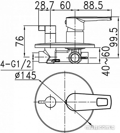 Смеситель IDDIS Runo RUNSB00i67