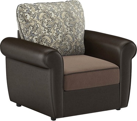 Интерьерное кресло Moon Trade Гамбург 123 002794 (коричневый/коричневый)