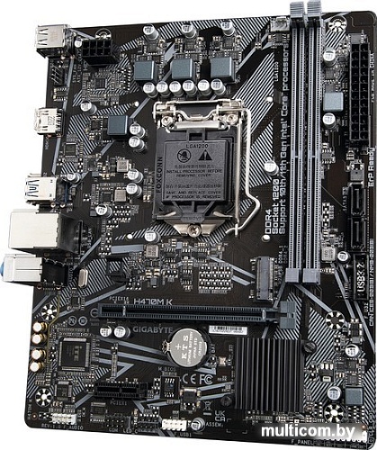 Материнская плата Gigabyte H470M K (rev. 1.0)