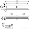 Трап/канал Tece Drainline 600901