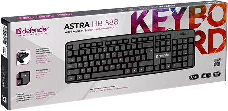 Клавиатура Defender Astra HB-588 RU