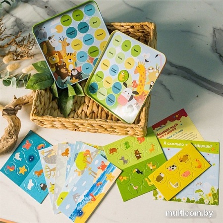 Развивающая игра Bumbaram Лото Животные IM-1015