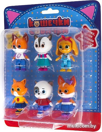 Набор фигурок Кошечки-Собачки 6 героев 39224