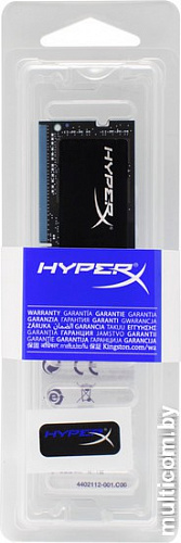 Оперативная память HyperX Impact 16GB DDR4 SODIMM PC4-21300 HX426S15IB2/16