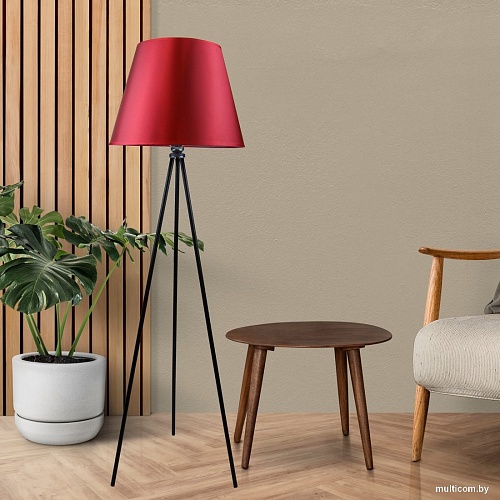 Торшер Lumix 1308/1 (черный/красный)