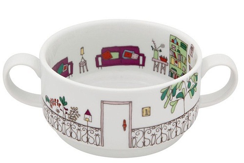 Набор бульонниц Vista Alegre Bairro Das Flores. Цветочный квартал 21118408