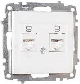 Розетка компьютерная Elbi Zena-Vega 609-015600-248 (белый)