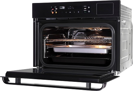 Электрический духовой шкаф Hiberg S-VMF 5515 B Smart