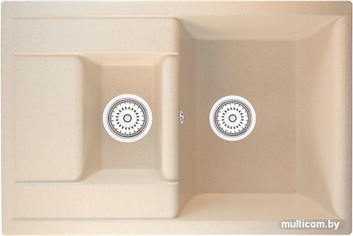 Кухонная мойка Berge 7612 (бежевый)