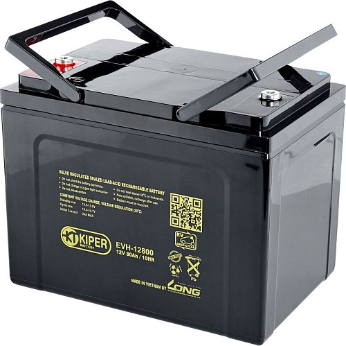 Аккумулятор для ИБП Kiper EVH-12800 (12В/80 А·ч)