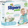 Трусики-подгузники Slipers 4 Maxi L (7-18 кг) 30 шт
