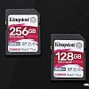 Карта памяти Kingston Canvas React Plus SDXC 128GB (с кардридером)