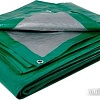 Тент GreenTerra Тарпаулин 3x6 (зеленый/серебристый)