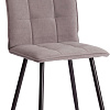 Стул TetChair Bari LT флок (серый/черный)