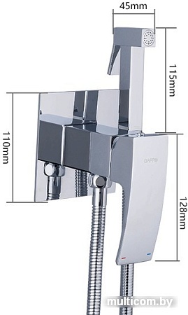 Смеситель Gappo G7207-1