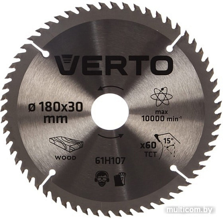 Пильный диск Verto 61H107