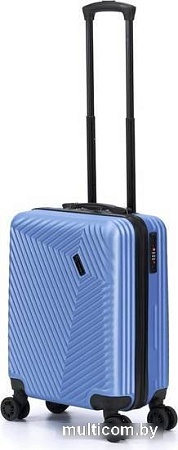 Чемодан-спиннер Torber T1919S 55 см (синий)