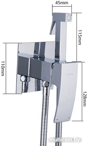 Смеситель Gappo G7207-1
