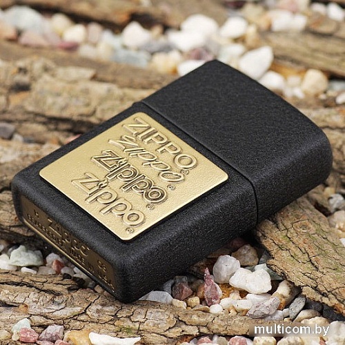 Зажигалка Zippo Classic 362 Black Crackle