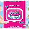 Влажные салфетки Ultra Compact Angel с клапаном (120 шт)