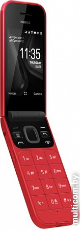 Мобильный телефон Nokia 2720 Flip (красный)