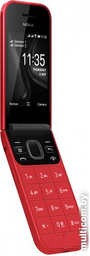 Мобильный телефон Nokia 2720 Flip (красный)
