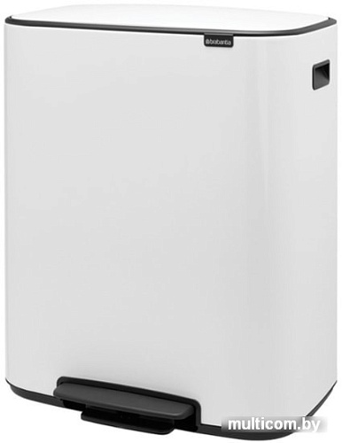 Brabantia Bo Pedal Bin 60 л (белый)