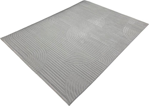 Ковер для жилой комнаты Radjab Carpet Сканди Сизаль Прямоугольник 10949A 13042RK (1.6x2.3, Grey/Grey)