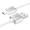 Кабель Hoco U49 microUSB (белый)