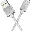 Кабель Hoco U49 microUSB (белый)