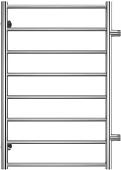 Полотенцесушитель TERMINUS Аврора П8 500x800 бп