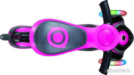 Самокат Globber Evo 5 в 1 Lights (розовый)