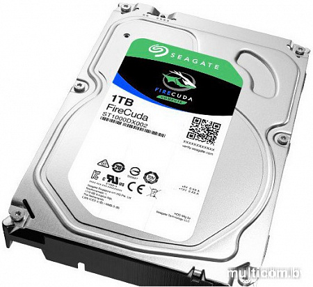Гибридный жесткий диск Seagate Firecuda 1TB [ST1000DX002]