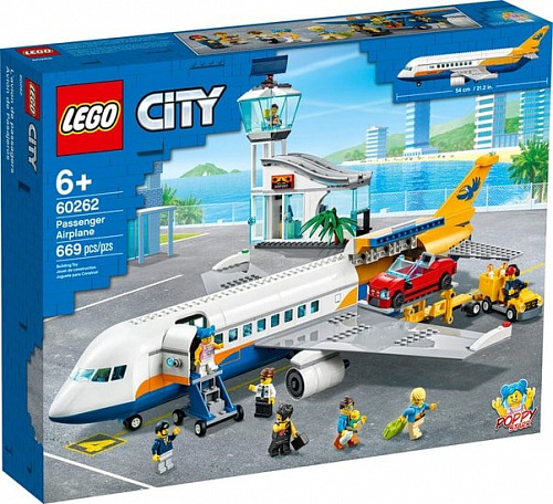 Конструктор LEGO City 60262 Пассажирский самолёт