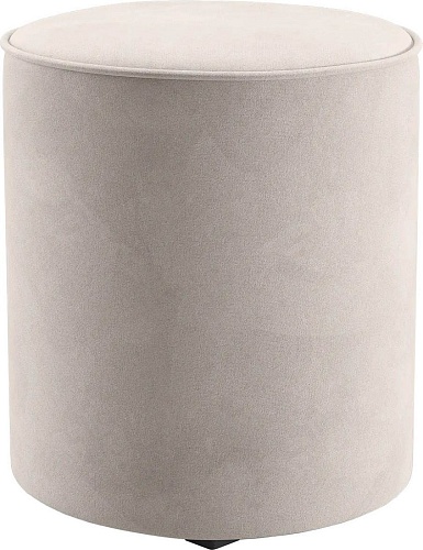 Пуфик Mio Tesoro 132 (светло-бежевый Velutto 17)