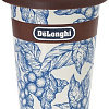 Термокружка DeLonghi Blue Flower DLSC064 300мл (бежевый/синий)