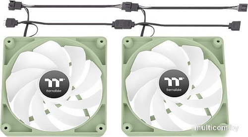 Набор вентиляторов Thermaltake CT140 Sync Reverse ARGB 2-Fan Pack CL-F201-PL14MG-A