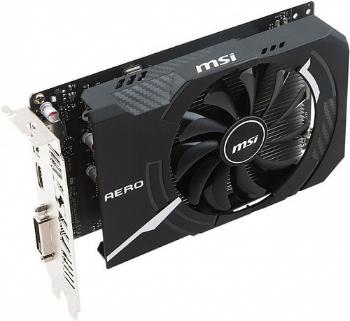 Видеокарта MSI GeForce GTX 1050 OCV1 Aero ITX 2GB GDDR5