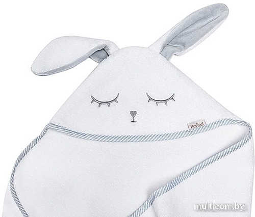 Полотенце с капюшоном Perina Лапушка ПД-05.2.95 (серый)