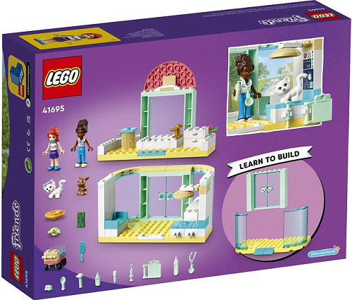 Конструктор LEGO Friends 41695 Клиника для домашних животных