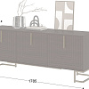 Тумба Involux Неаполь 226T005 262T001 (венге)