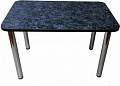Кухонный стол Solt 100x60 (костило темный/ноги хром)